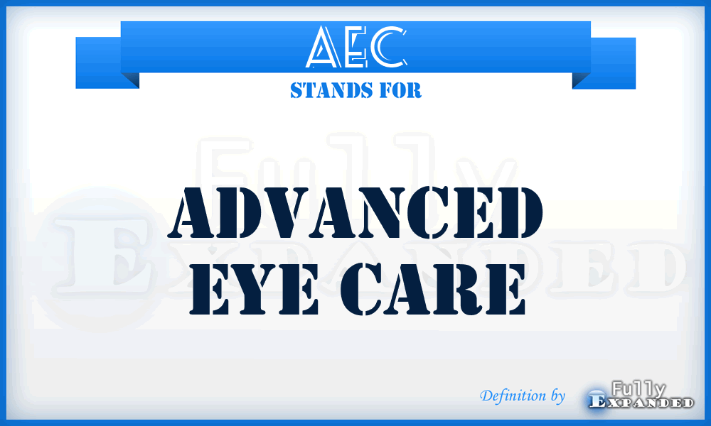 AEC - Advanced Eye Care