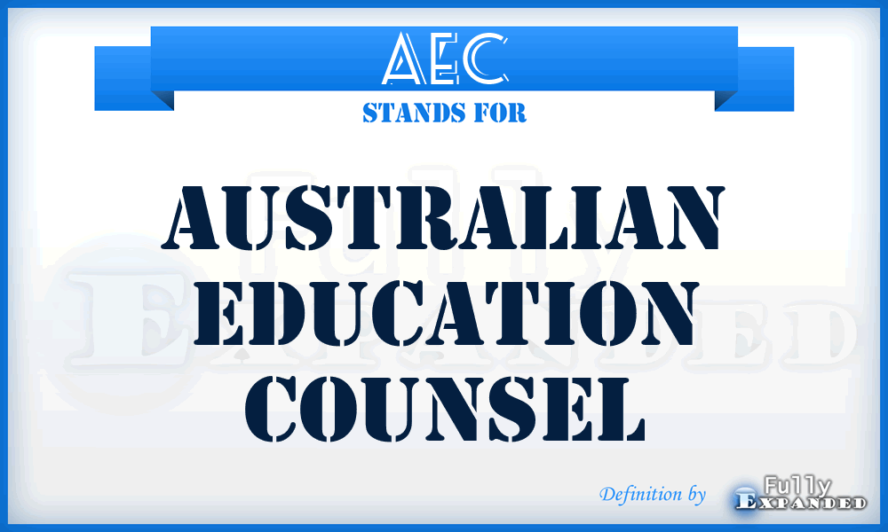 AEC - Australian Education Counsel