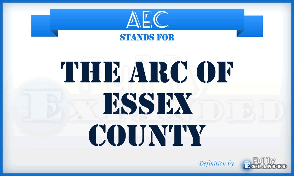 AEC - The Arc of Essex County