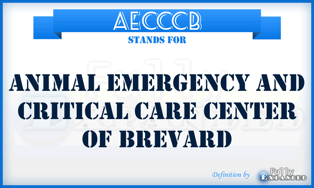 AECCCB - Animal Emergency and Critical Care Center of Brevard