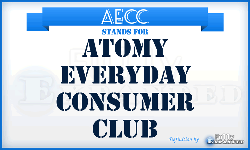 AECC - Atomy Everyday Consumer Club