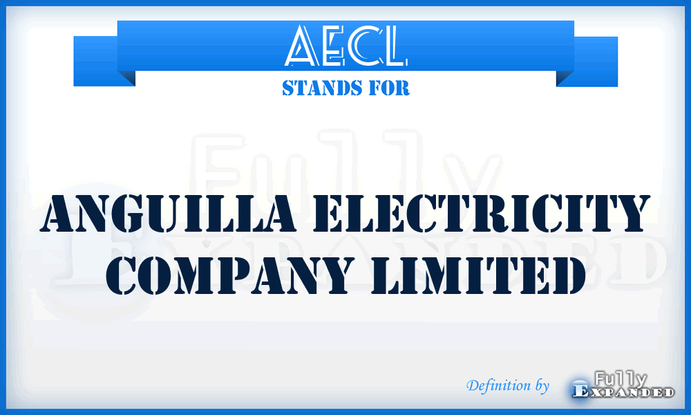 AECL - Anguilla Electricity Company Limited