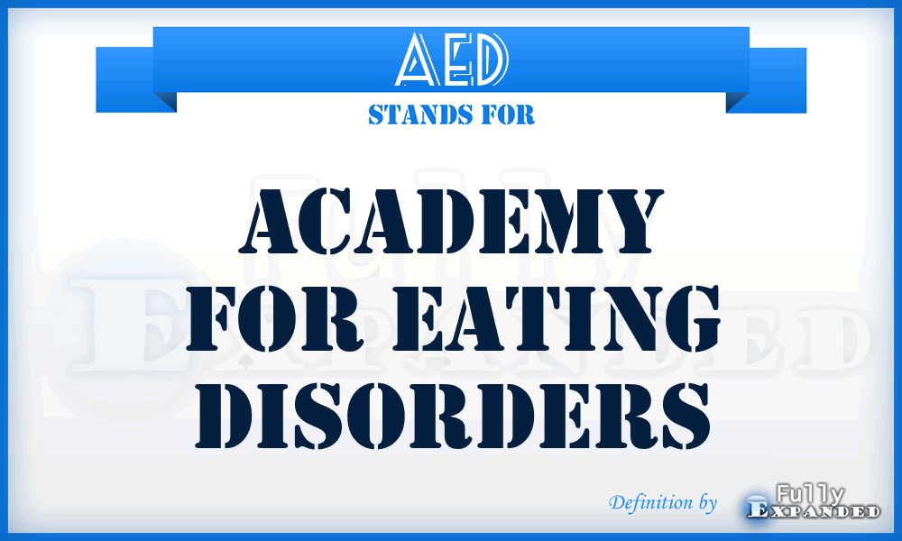 AED - Academy for Eating Disorders