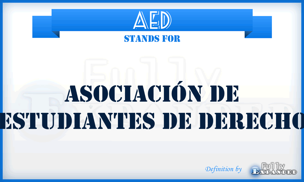 AED - Asociación de Estudiantes de Derecho