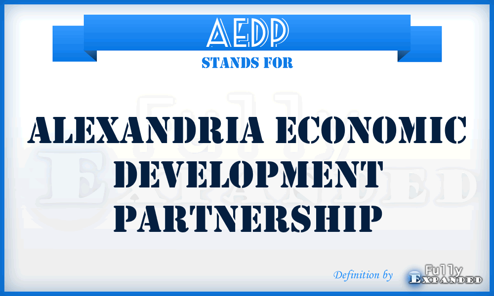 AEDP - Alexandria Economic Development Partnership