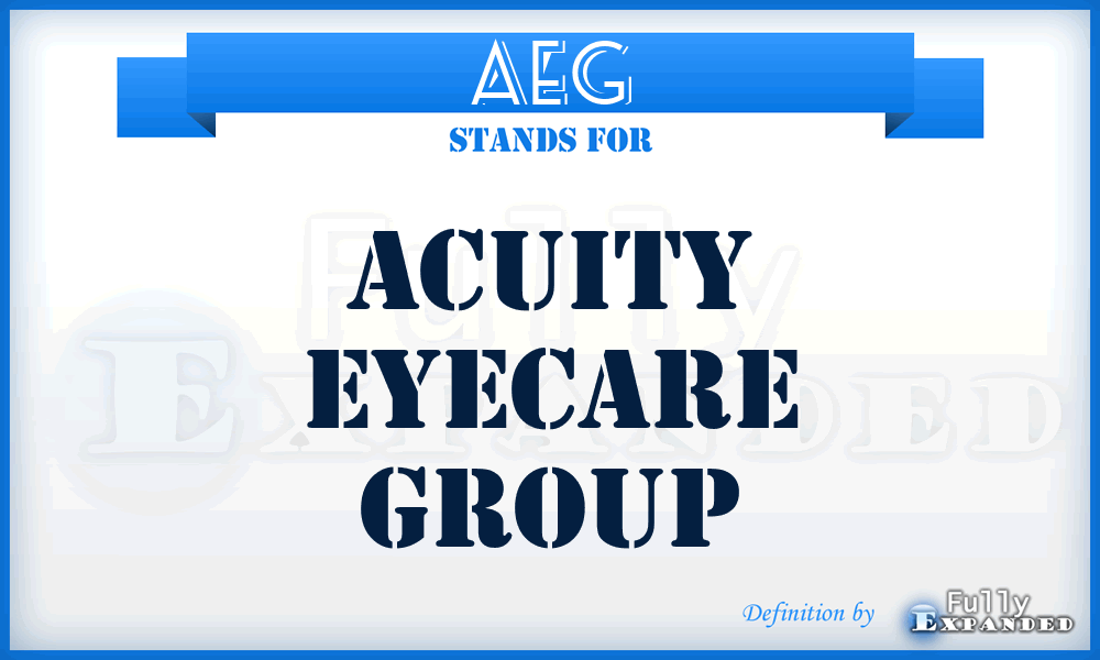 AEG - Acuity Eyecare Group