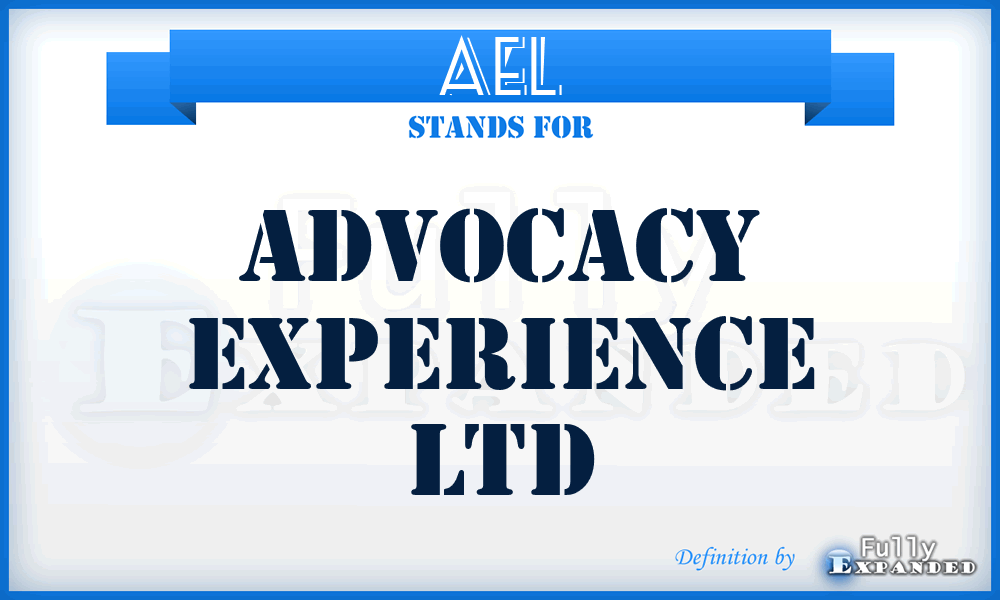 AEL - Advocacy Experience Ltd