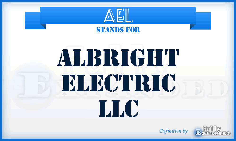 AEL - Albright Electric LLC