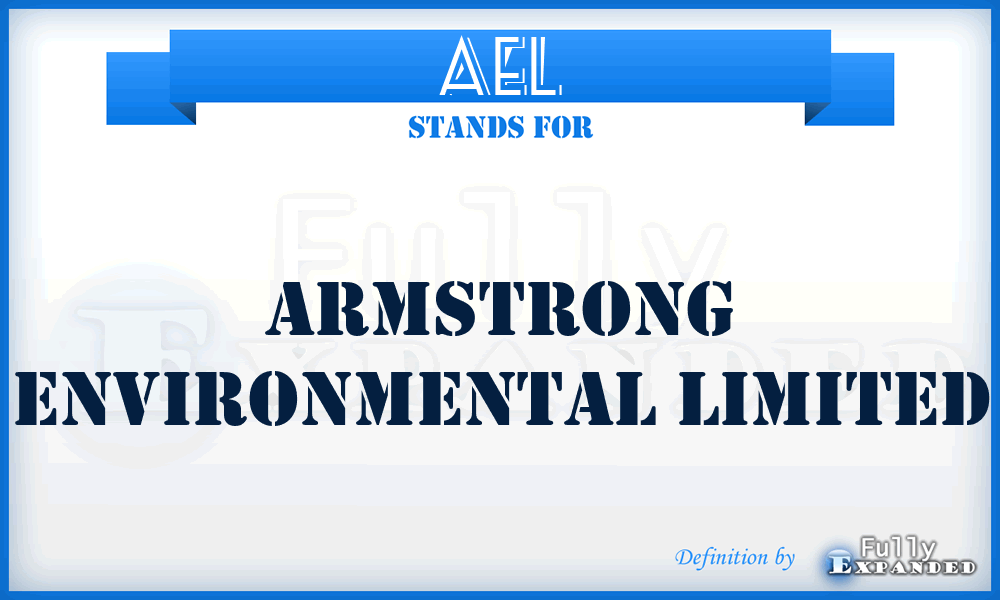 AEL - Armstrong Environmental Limited