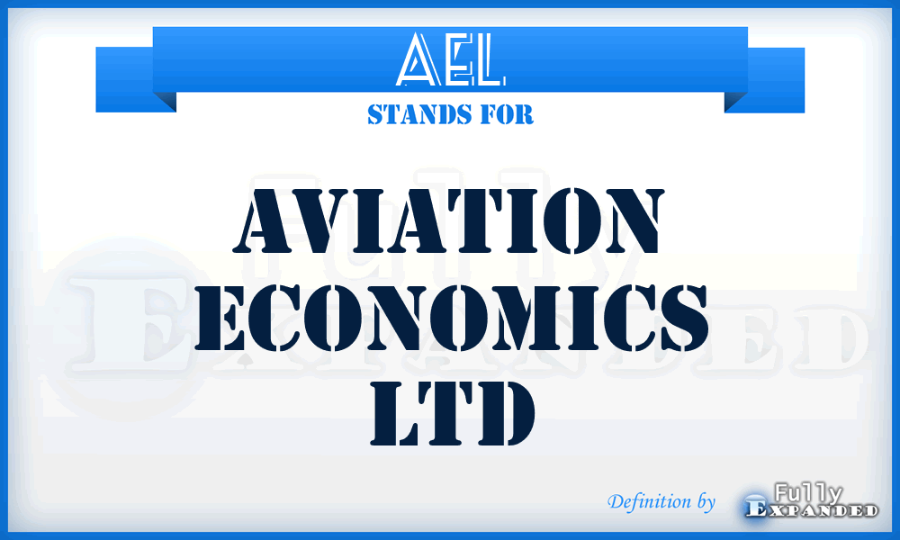 AEL - Aviation Economics Ltd