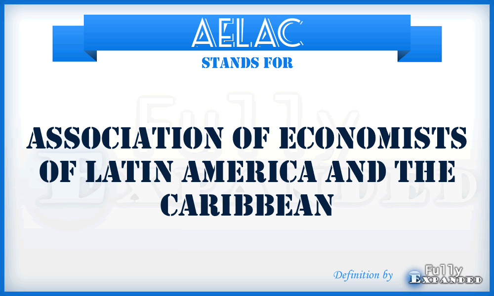 AELAC - Association of Economists of Latin America and the Caribbean