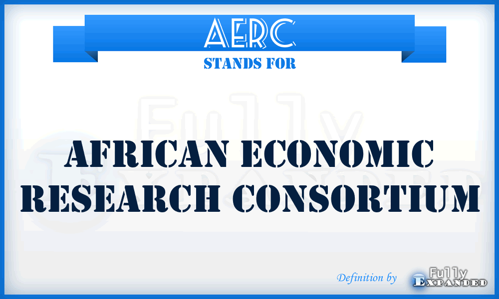 AERC - African Economic Research Consortium