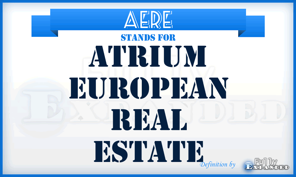 AERE - Atrium European Real Estate