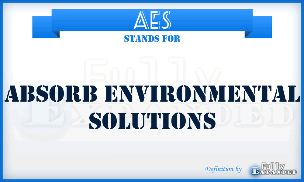 AES - Absorb Environmental Solutions