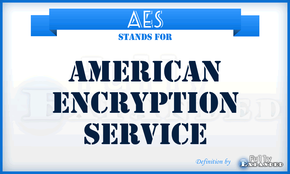 AES - American Encryption Service