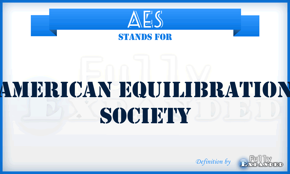 AES - American Equilibration Society
