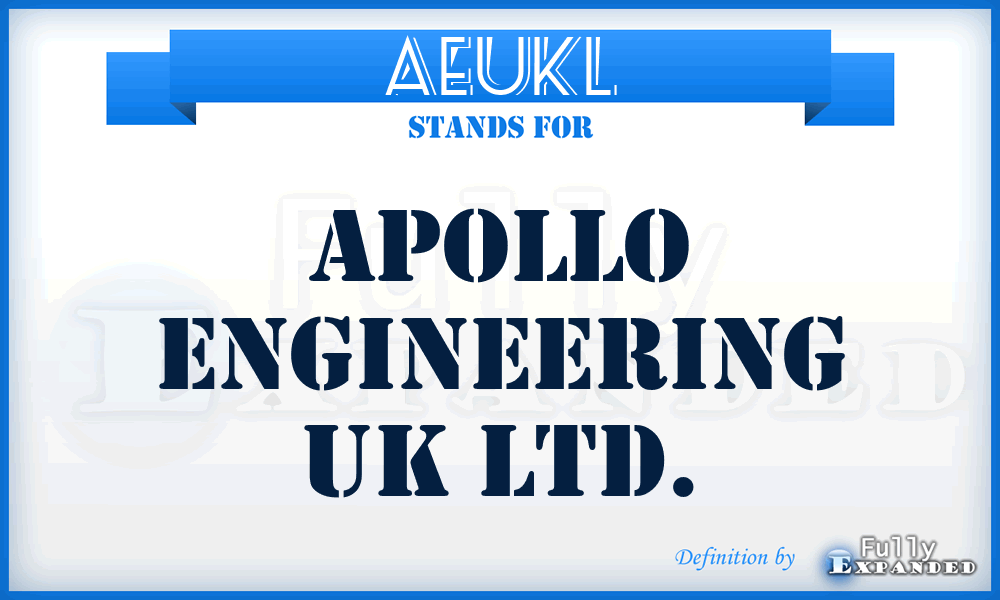 AEUKL - Apollo Engineering UK Ltd.