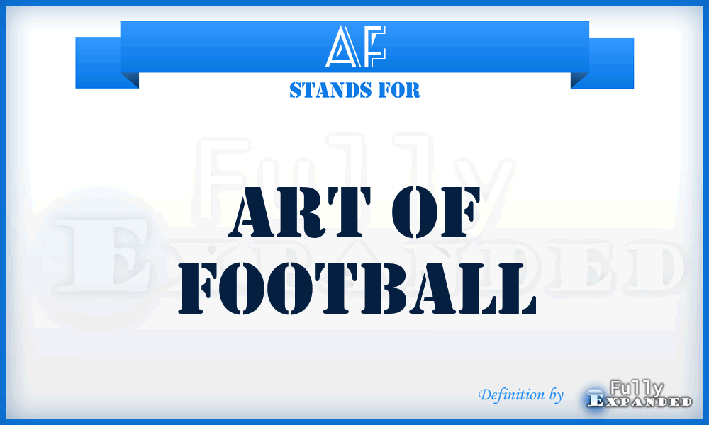 AF - Art of Football