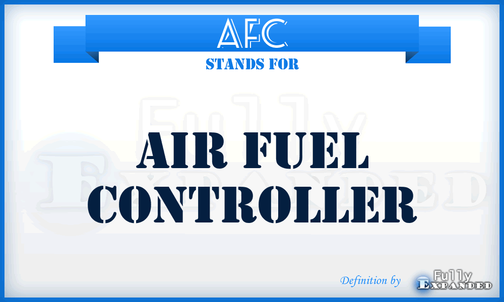 AFC - Air Fuel Controller