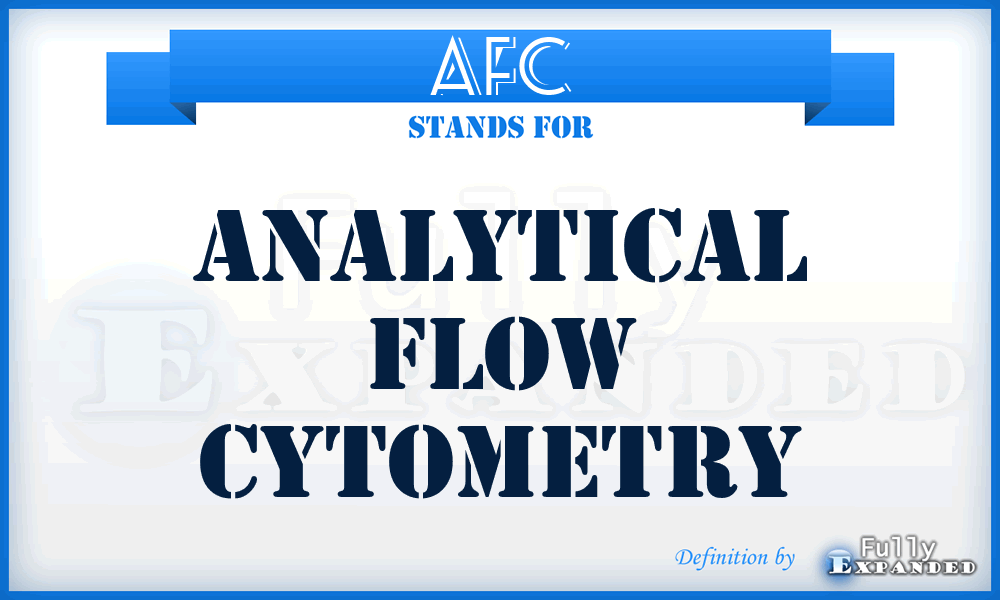 AFC - Analytical Flow Cytometry
