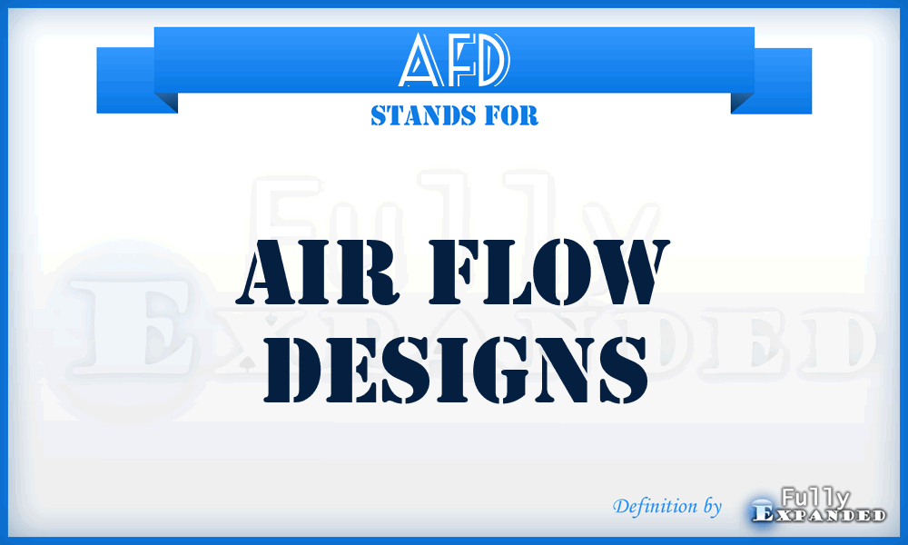 AFD - Air Flow Designs