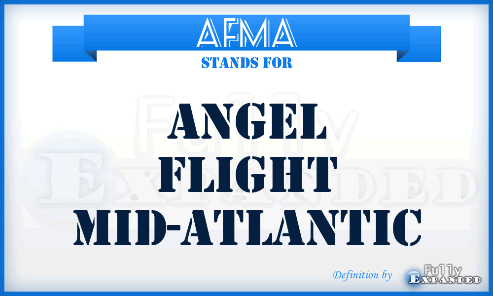 AFMA - Angel Flight Mid-Atlantic