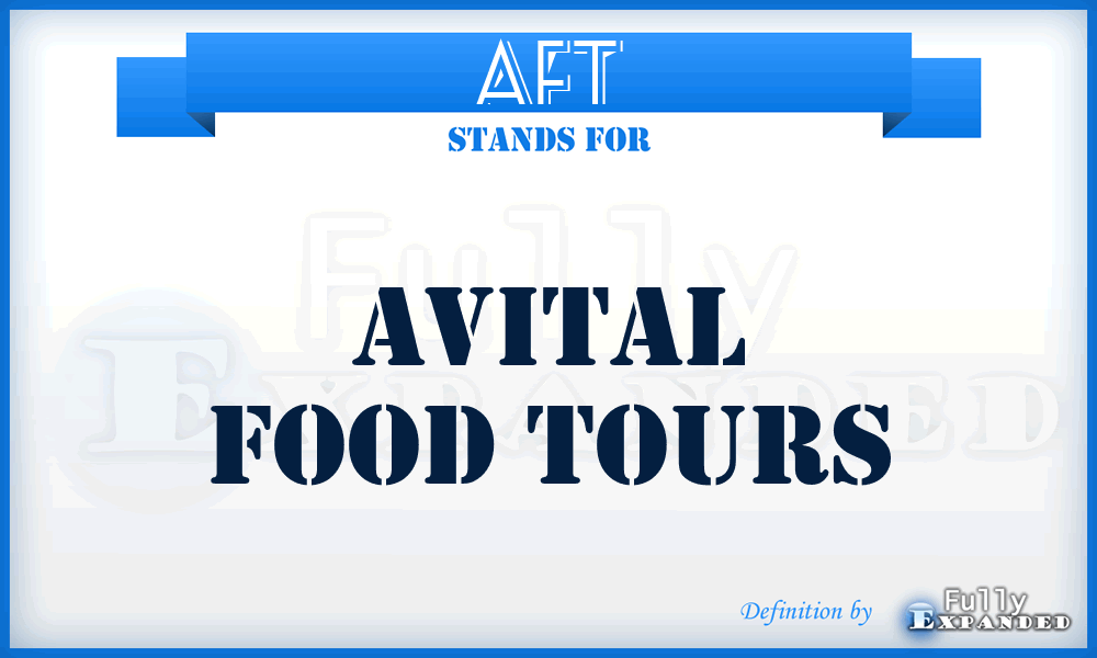 AFT - Avital Food Tours