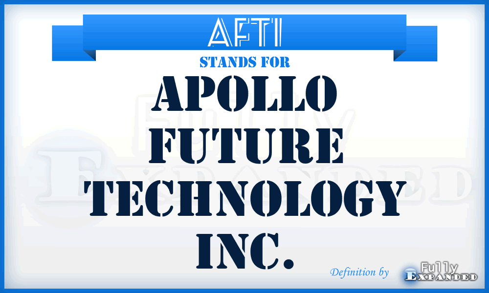 AFTI - Apollo Future Technology Inc.