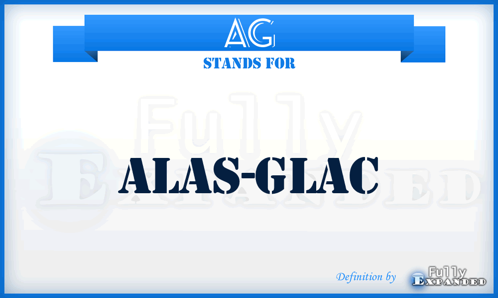 AG - Alas-Glac
