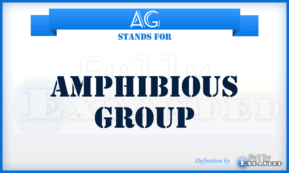 AG - Amphibious Group