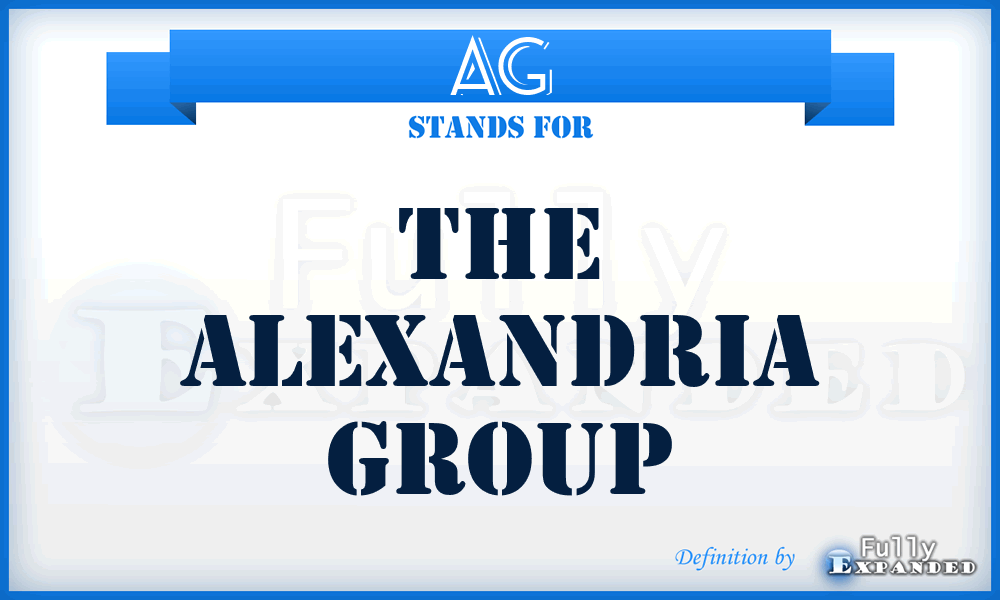 AG - The Alexandria Group