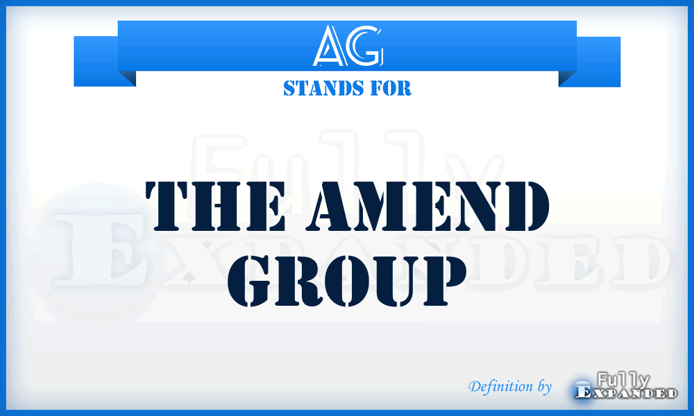 AG - The Amend Group