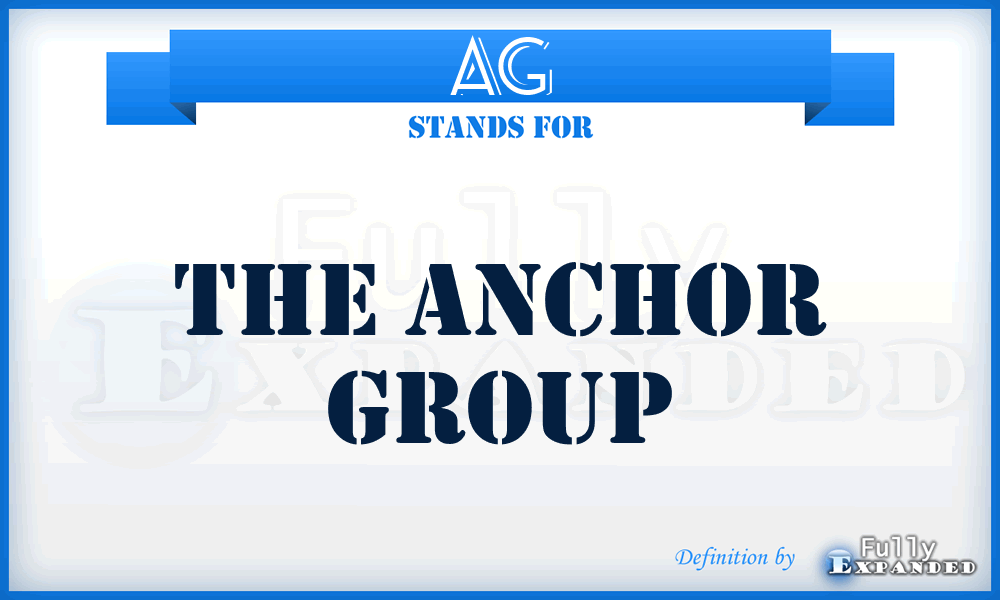 AG - The Anchor Group