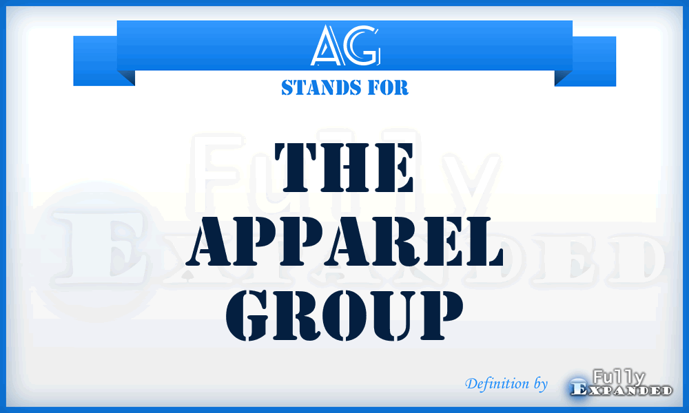 AG - The Apparel Group