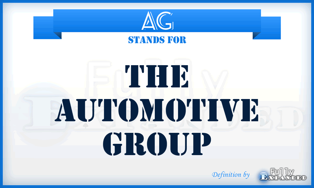 AG - The Automotive Group