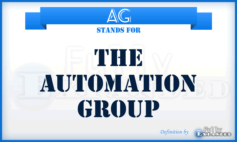 AG - The Automation Group