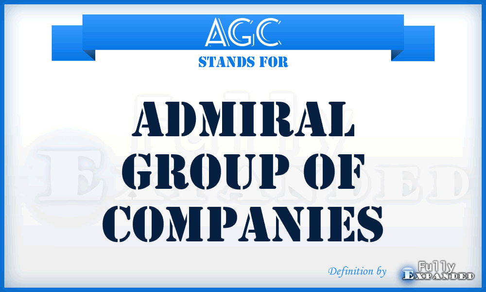 AGC - Admiral Group of Companies