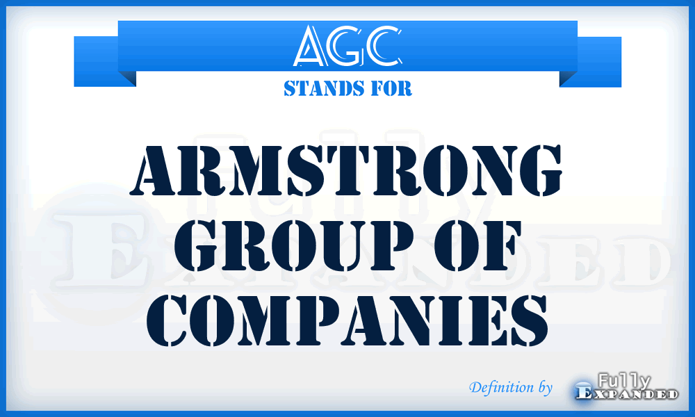 AGC - Armstrong Group of Companies