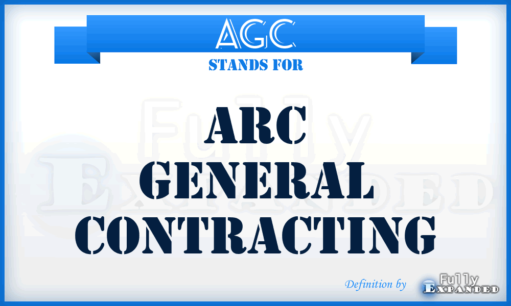 AGC - Arc General Contracting