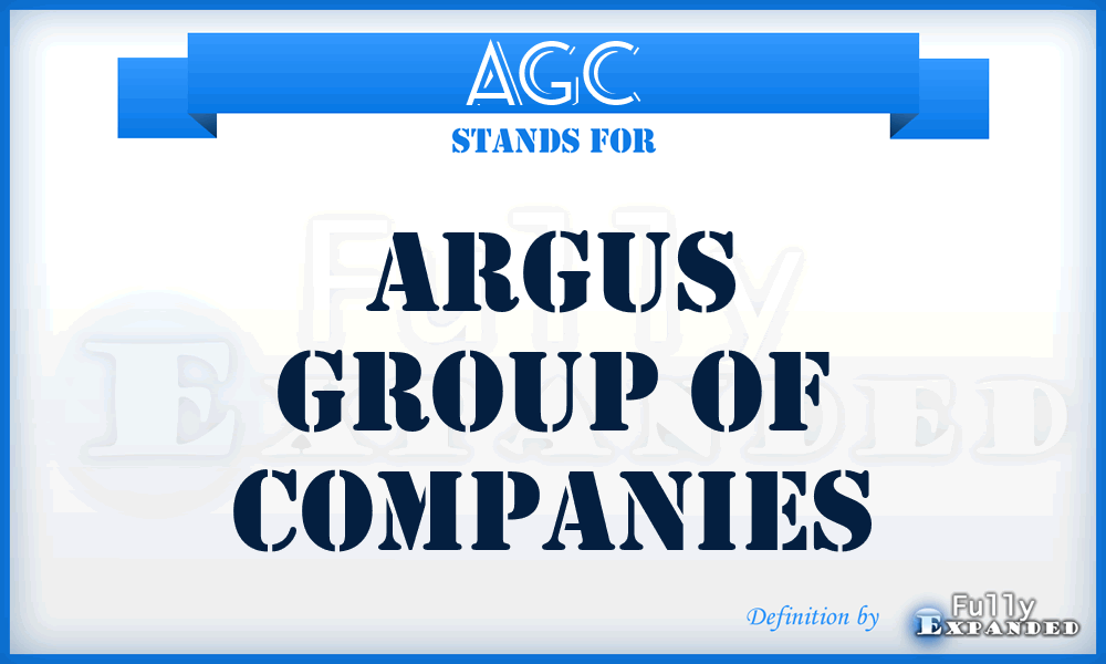 AGC - Argus Group of Companies