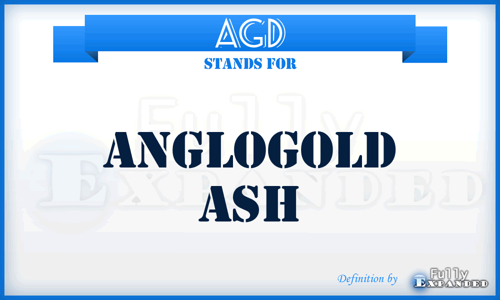 AGD - Anglogold Ash