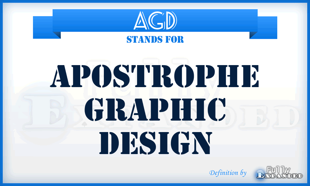 AGD - Apostrophe Graphic Design