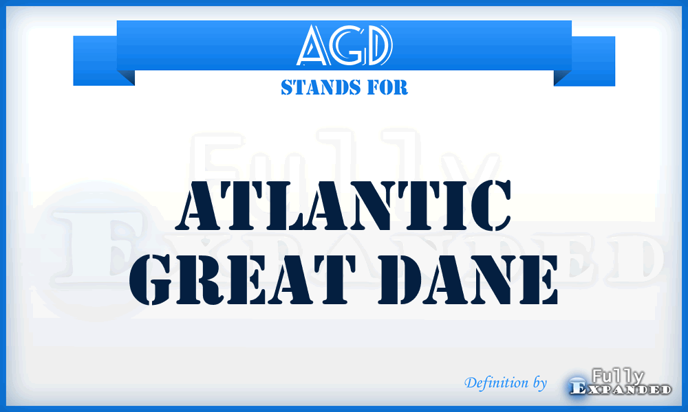 AGD - Atlantic Great Dane