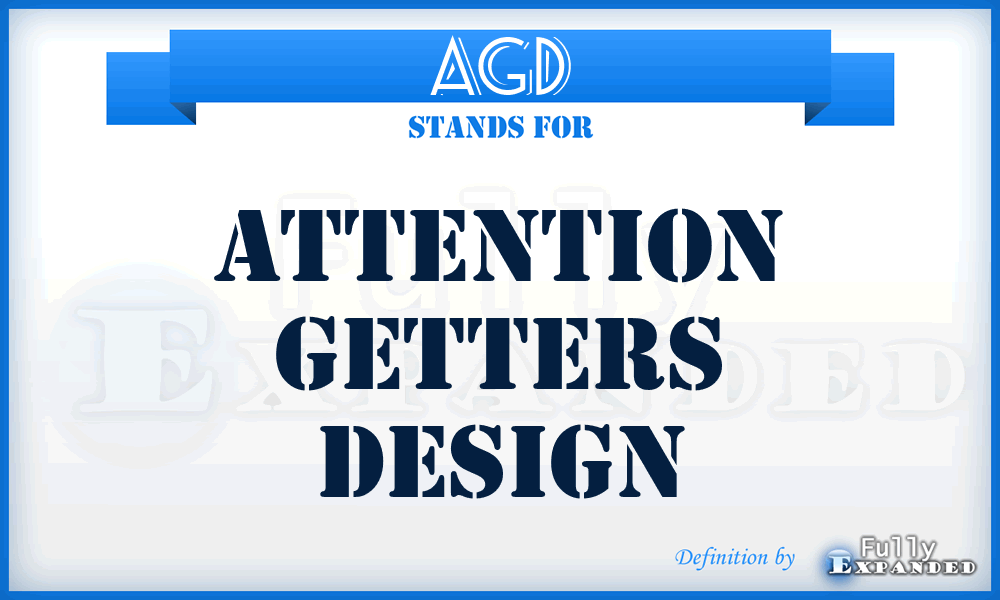 AGD - Attention Getters Design
