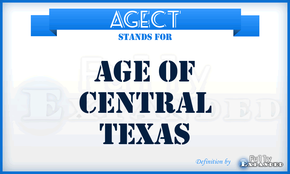 AGECT - AGE of Central Texas