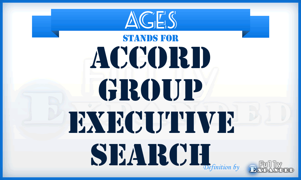 AGES - Accord Group Executive Search