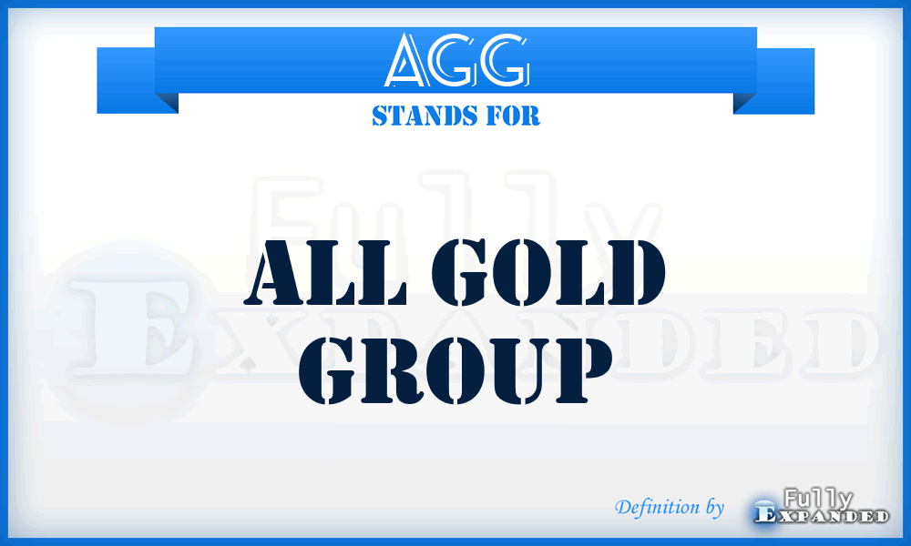 AGG - All Gold Group