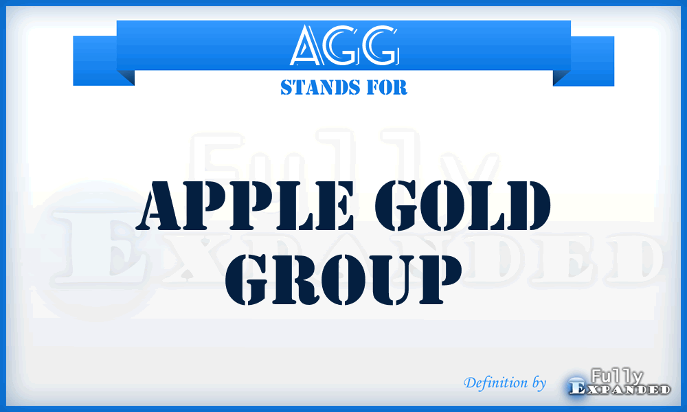 AGG - Apple Gold Group