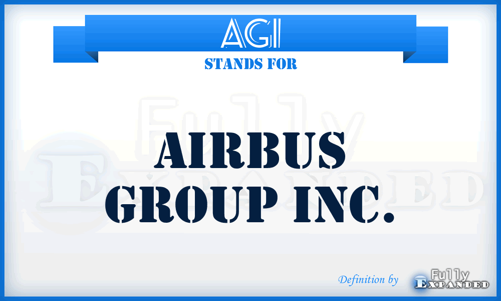 AGI - Airbus Group Inc.