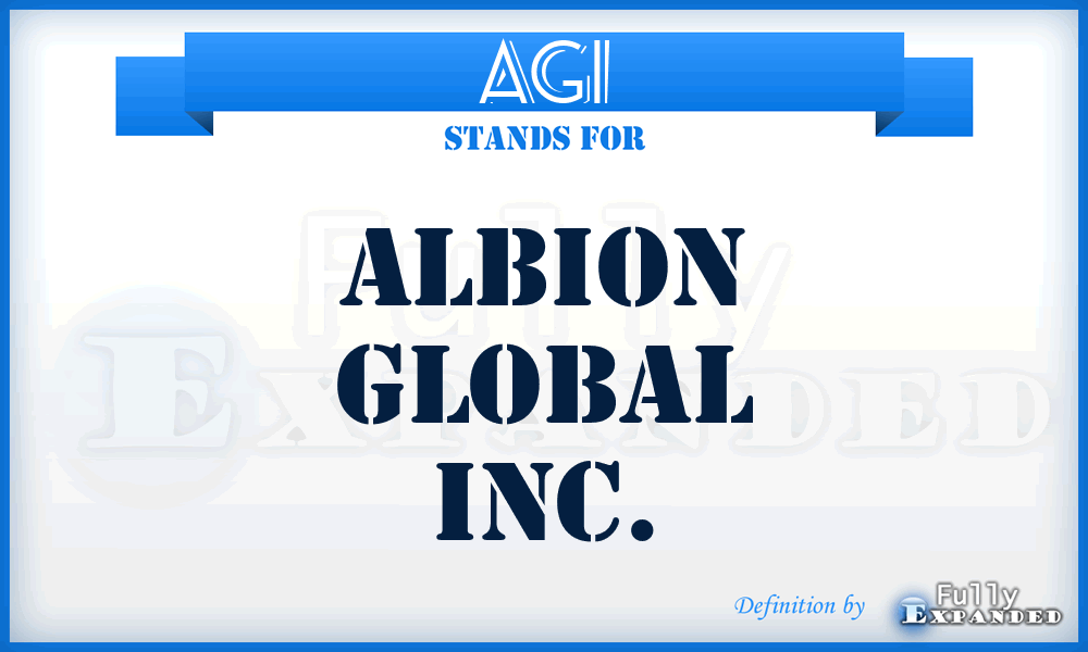 AGI - Albion Global Inc.